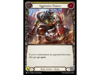 Aggressive Pounce (Yellow) (Regular)