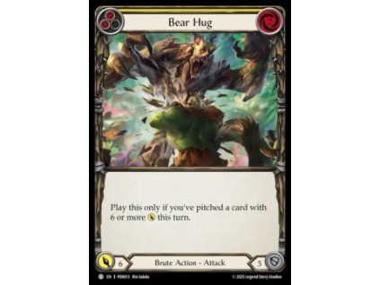 Bear Hug (Yellow) (Regular)