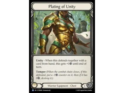 Plating of Unity (Regular)