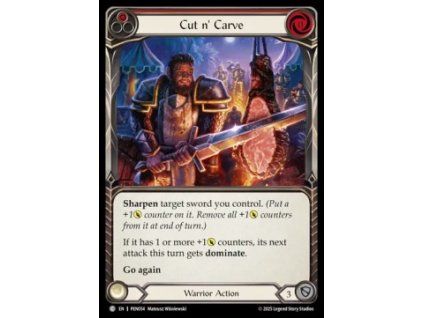 Cut n' Carve (Red) (Rainbow Foil)