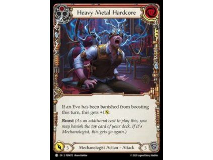 Heavy Metal Hardcore (Red) (Rainbow Foil)