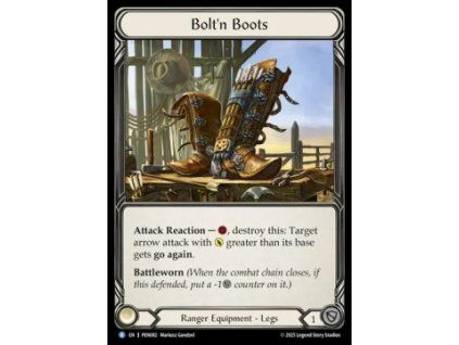 Bolt'n Boots (Cold Foil)