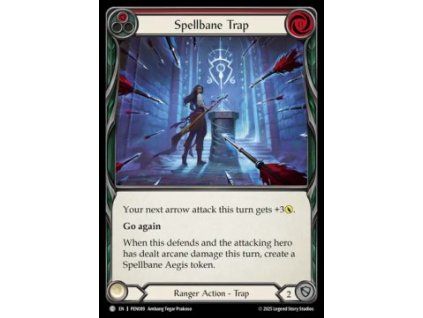 Spellbane Trap (Red) (Rainbow Foil)