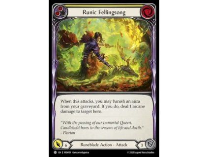 Runic Fellingsong (Yellow) (Regular)