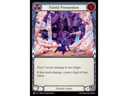 Painful Premonition (Blue) (Rainbow Foil)