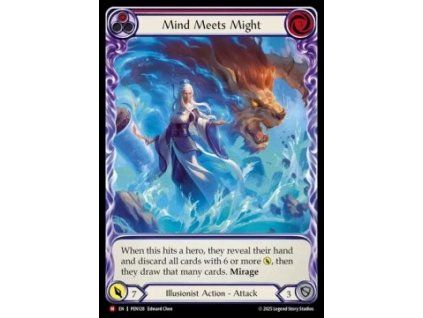 Mind Meets Might (Extended Art Rainbow Foil)