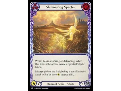 Shimmering Specter (Blue) (Rainbow Foil)