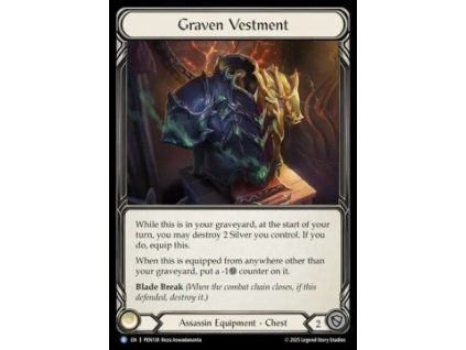 Graven Vestment (Cold Foil)