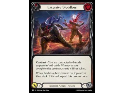 Excessive Bloodloss (Red) (Rainbow Foil)