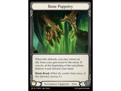 Bone Puppetry (Cold Foil)