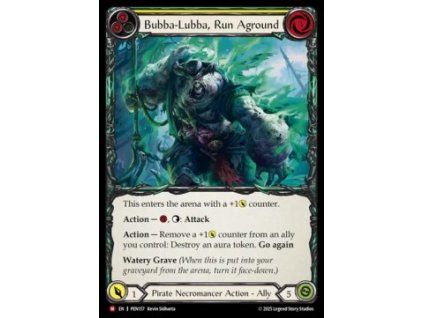 Bubba-Lubba, Run Aground (Regular)