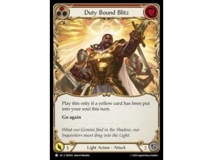 Duty Bound Blitz (Red) (Rainbow Foil)