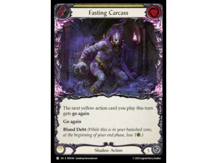 Fasting Carcass (Yellow) (Rainbow Foil)