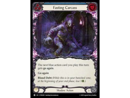 Fasting Carcass (Blue) (Rainbow Foil)