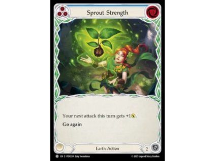 Sprout Strength (Blue) (Rainbow Foil)