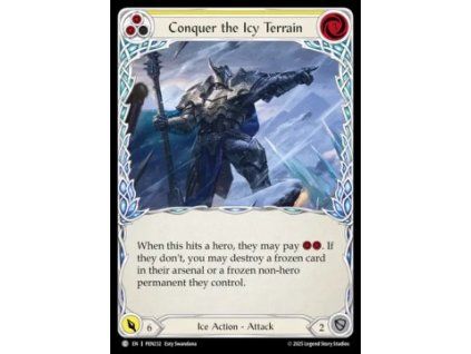 Conquer the Icy Terrain (Yellow) (Rainbow Foil)