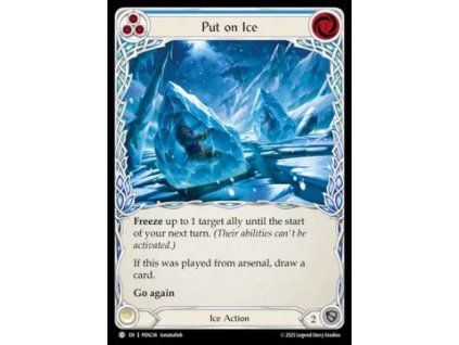 Put on Ice (Blue) (Regular)