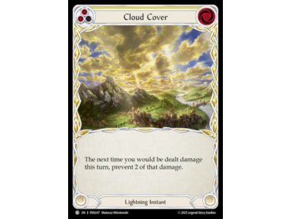 Cloud Cover (Yellow) (Rainbow Foil)
