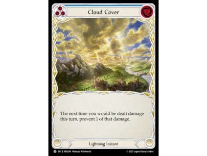 Cloud Cover (Blue) (Rainbow Foil)