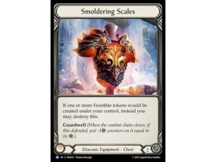 Smoldering Scales (Cold Foil)