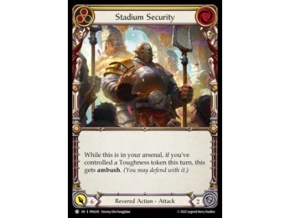 Stadium Security (Yellow) (Rainbow Foil)