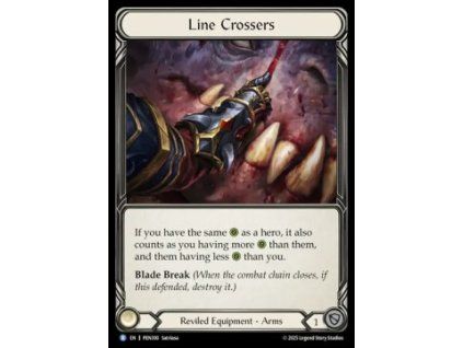 Line Crossers (Cold Foil)