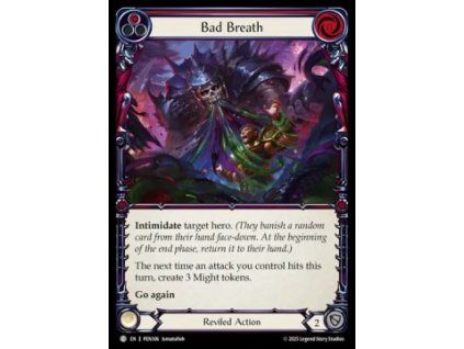 Bad Breath (Red) (Rainbow Foil)