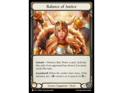 Balance of Justice (Regular)