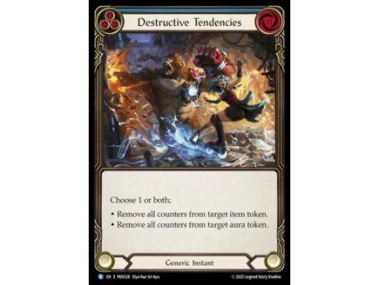 Destructive Tendencies (Rainbow Foil)
