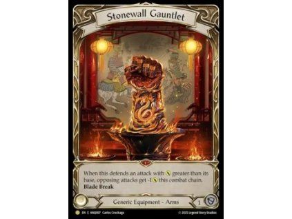 Stonewall Gauntlet (Extended Art Rainbow Foil)