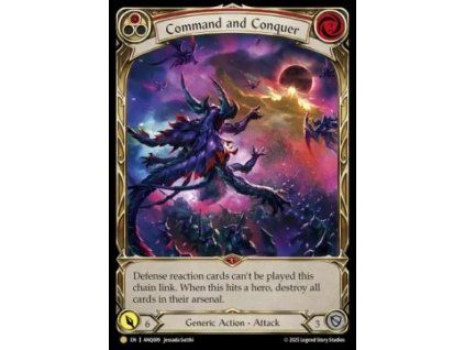 Command and Conquer (Extended Art Rainbow Foil)