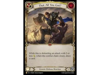 That All You Got? (Regular)