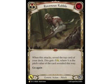 Ravenous Rabble (Red) (Regular)