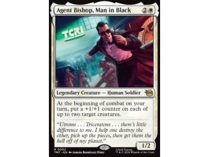Agent Bishop, Man in Black