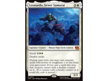Leonardo, Sewer Samurai