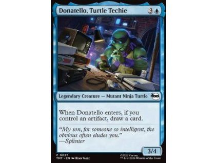 Donatello, Turtle Techie