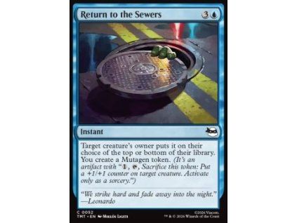 Return to the Sewers