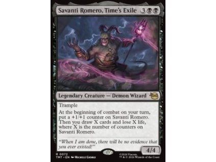 Savanti Romero, Time's Exile