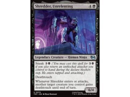 Shredder, Unrelenting
