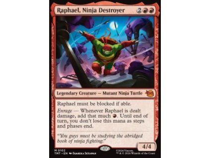 Raphael, Ninja Destroyer