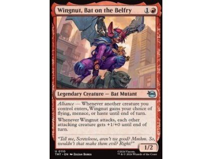 Wingnut, Bat on the Belfry