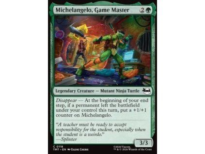 Michelangelo, Game Master