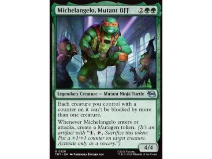 Michelangelo, Mutant BFF