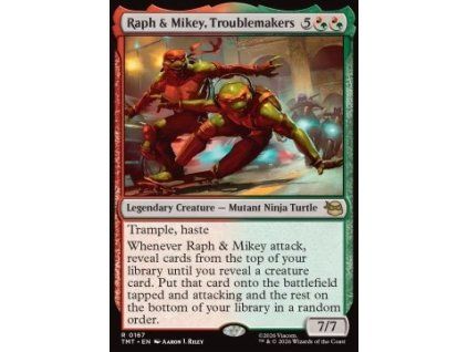 Raph & Mikey, Troublemakers