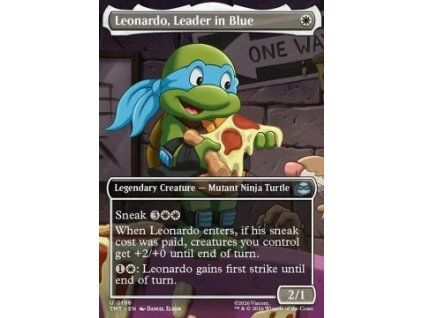 Leonardo, Leader in Blue
