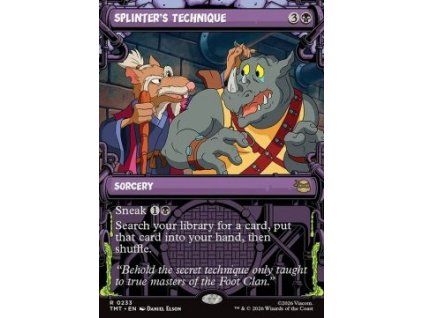 Splinter's Technique