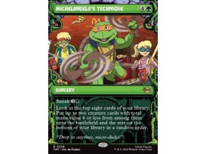Michelangelo's Technique