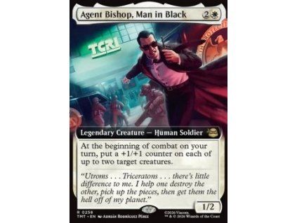 Agent Bishop, Man in Black