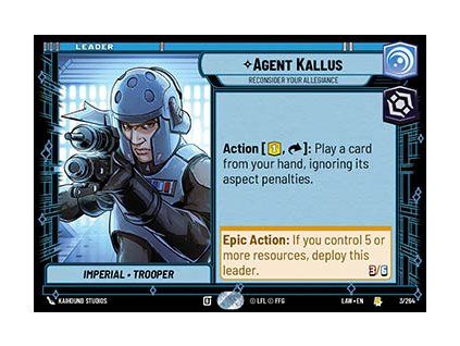 Agent Kallus, Reconsider Your Allegiance