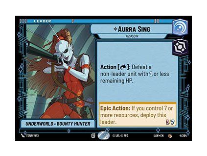Aurra Sing, Assassin